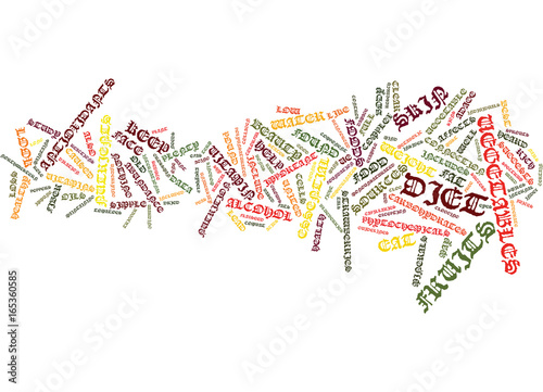 BEAUTY FROM THE INSIDE FOR SENSITIVE SKIN Text Background Word Cloud Concept