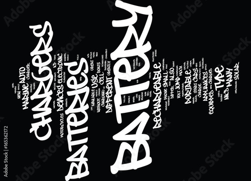 BATTERY MAINTENANCE Text Background Word Cloud Concept