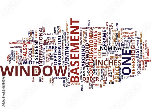 BASENJI EGYPTIAN DOG Text Background Word Cloud Concept