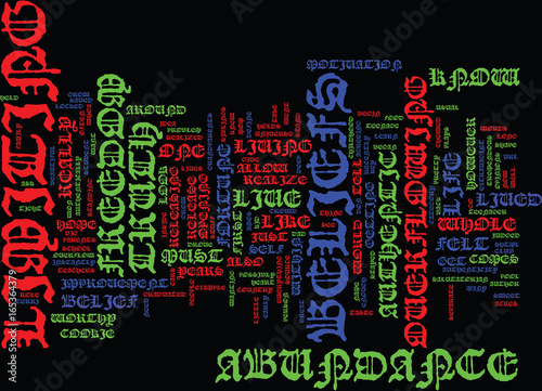 AUTHENTICITY FREEDOM Text Background Word Cloud Concept