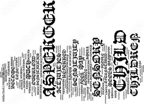 ASPERGER S SYNDROME CHILDREN AND SENSORY SENSITIVITY Text Background Word Cloud Concept