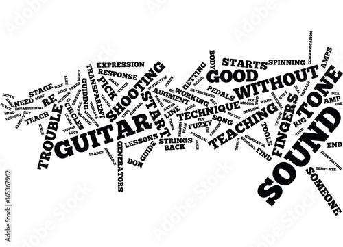 YOUR PERSONAL TONE GENERATOR Text Background Word Cloud Concept