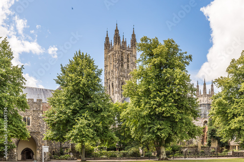 Canterbury view in summer, Kent