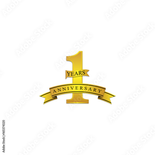 1 anniversary year gold