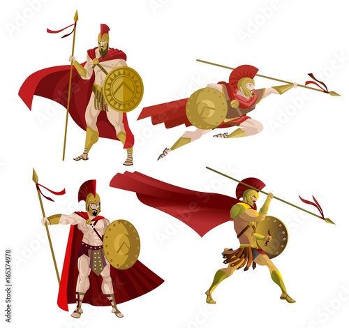 spartans warriors collection