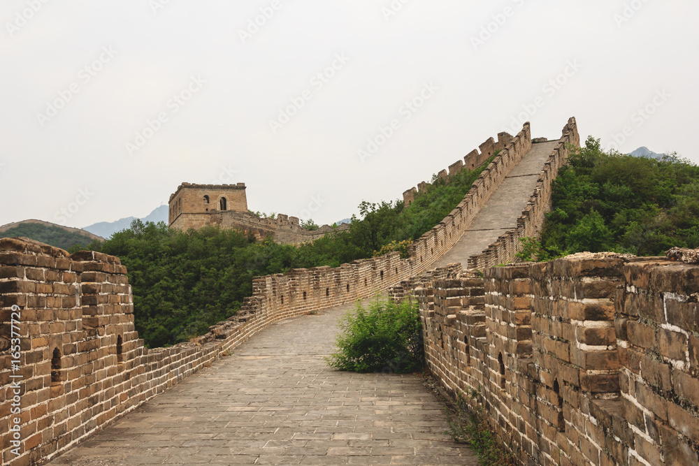 The Great Wall of China at Huanghua village The Great Wall of China at Huanghua village