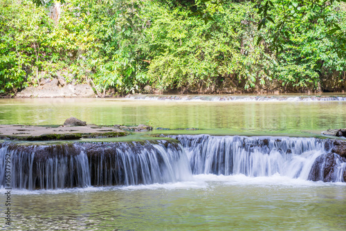 Waterfall in Thanbok Khoranee National Park, Krabi photo