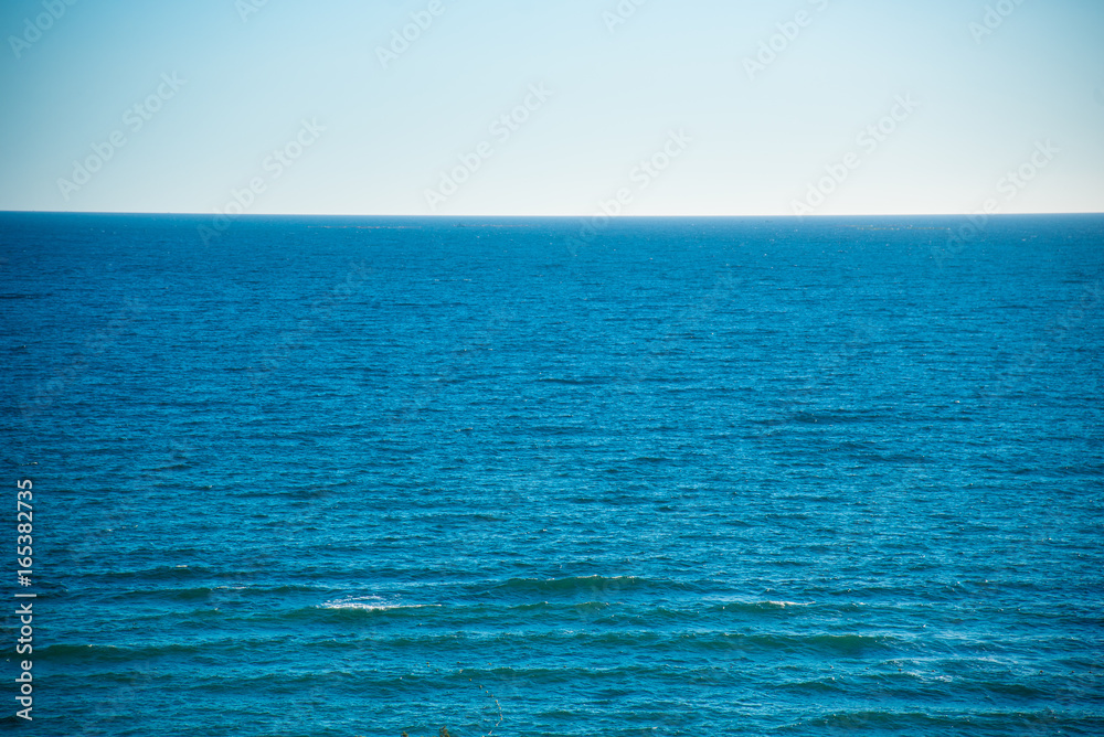 Ocean view in sunny summer day