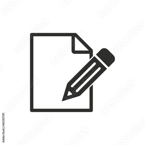 Clipboard vector icon.