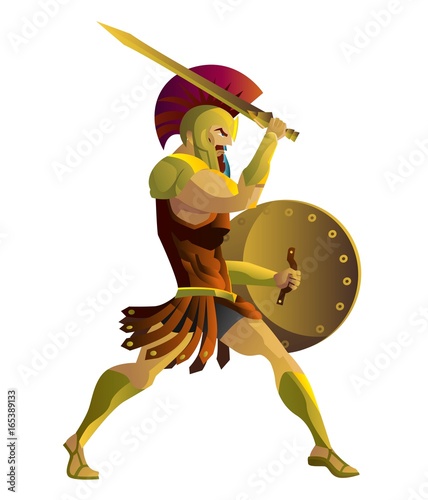 greek trojan achaean soldier