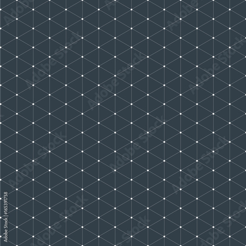 Modern stylish isometric pattern texture  Three-dimensional rectangle  Repeating geometric background with rhombus circles variously  vector