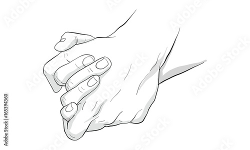 hand action,vector