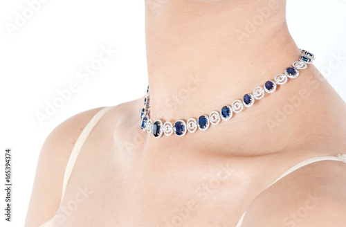 Beautiful vintage diamond necklace