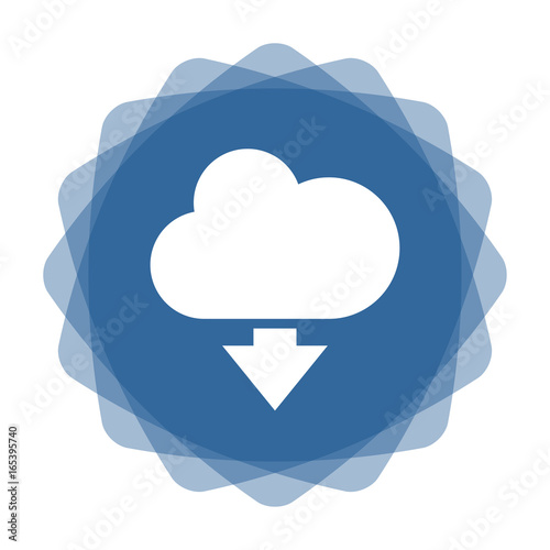 App Icon blau Wolke herunterladen