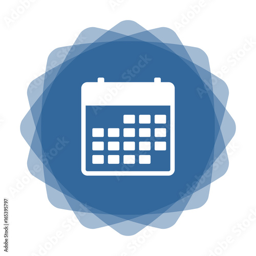 App Icon blau Kalender