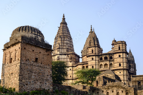 Cenotaphs to Orchha’s rulers