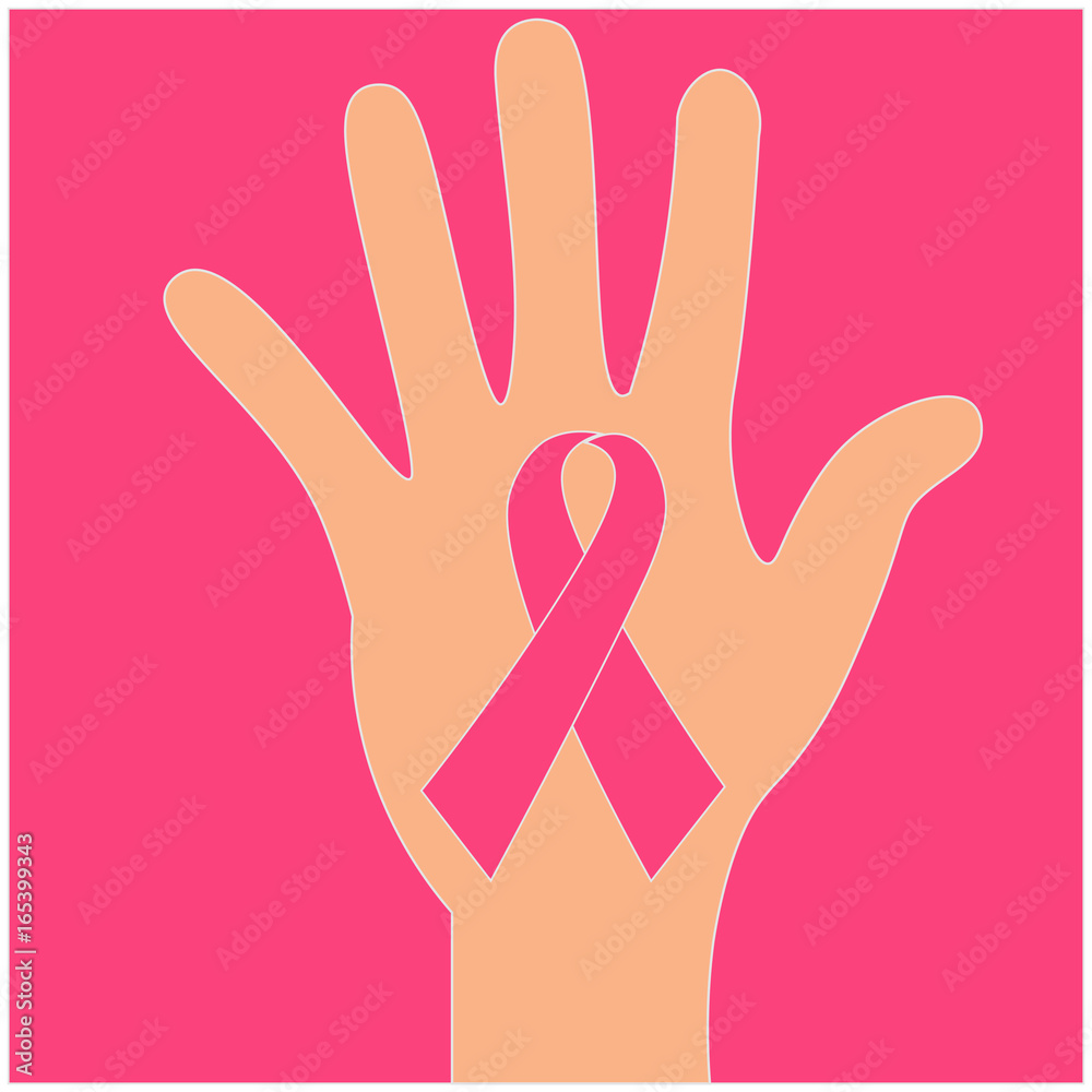 Obraz premium breast cancer awareness