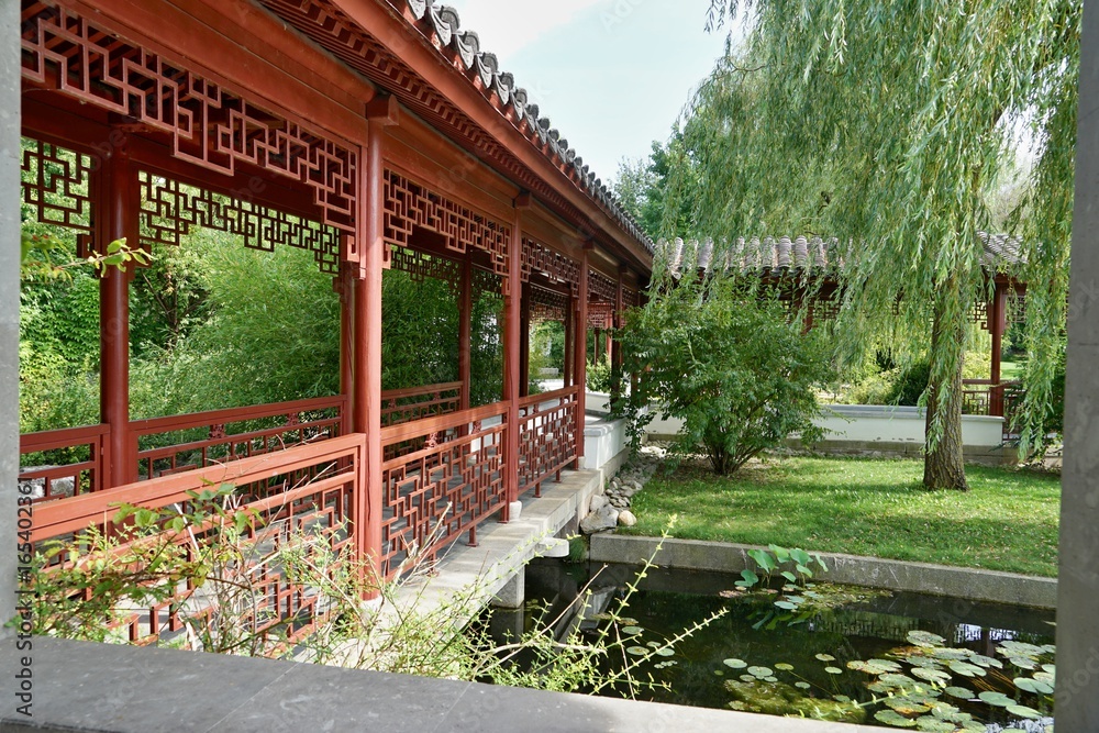 Fototapeta premium Berlin - Gärten der Welt - Chinesischer garten