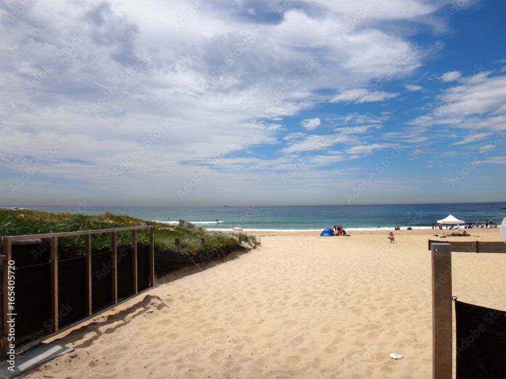 Scenes of Nobbys Beach, Newcastle, NSW Australia.