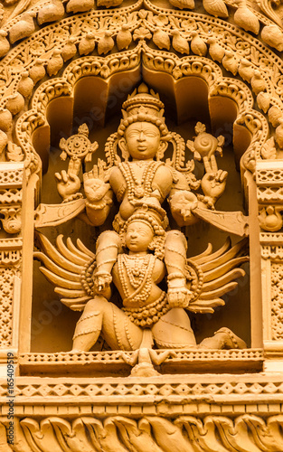 Vishnu on Garuda photo