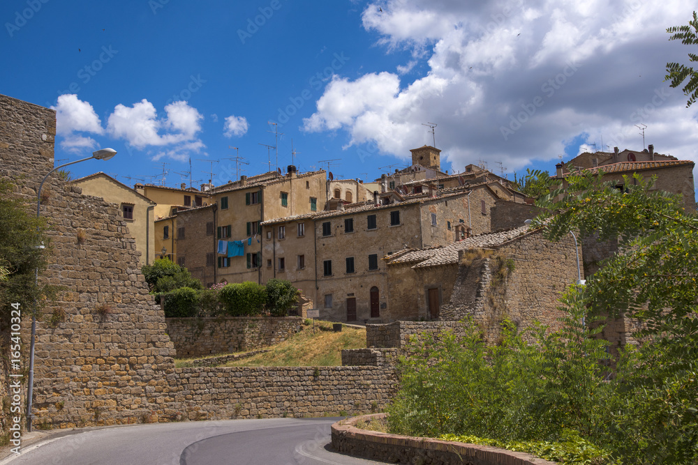 Volterra beautiful medieval town in Tuscany, Italy