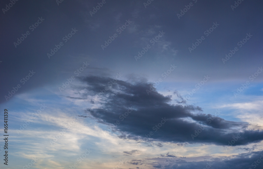 Obraz premium Rain clouds