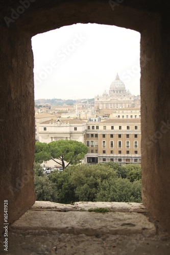 Vue sur le vatican