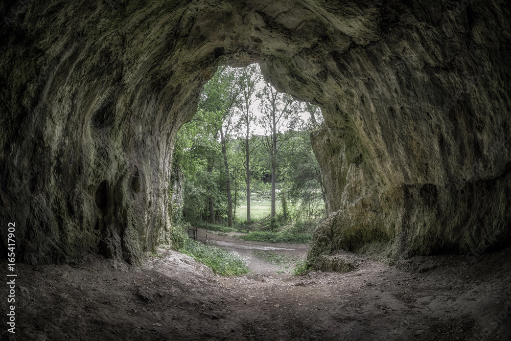 Cave called Devil's furnace, Slovakia