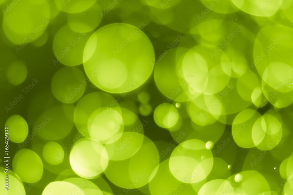 Obraz premium bokeh background lime green