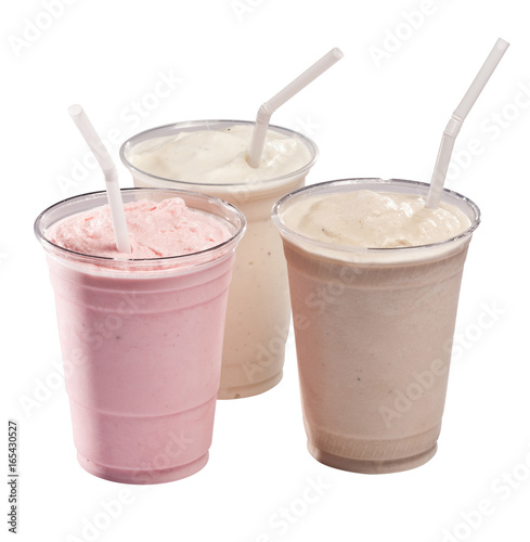 Fotografi three milkshakes