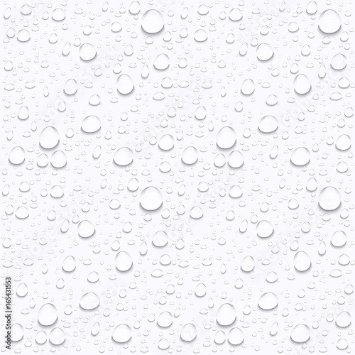 Water drops on car glass.rain drops on clear window