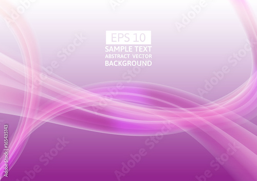 Abstract purple wave vector background. vector graphic design