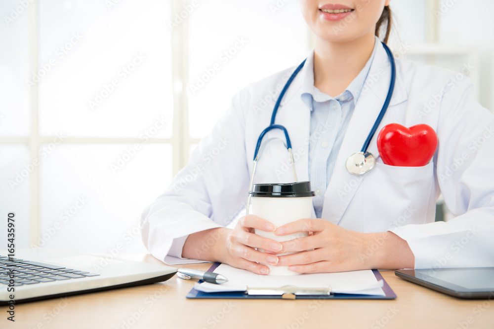 closeup photo of professional smiling doctor woman closeup photo of professional smiling doctor woman