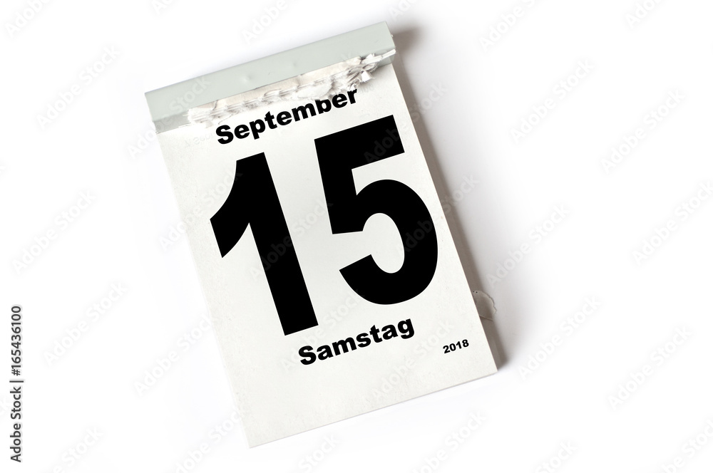15. September 2018 15. September 2018