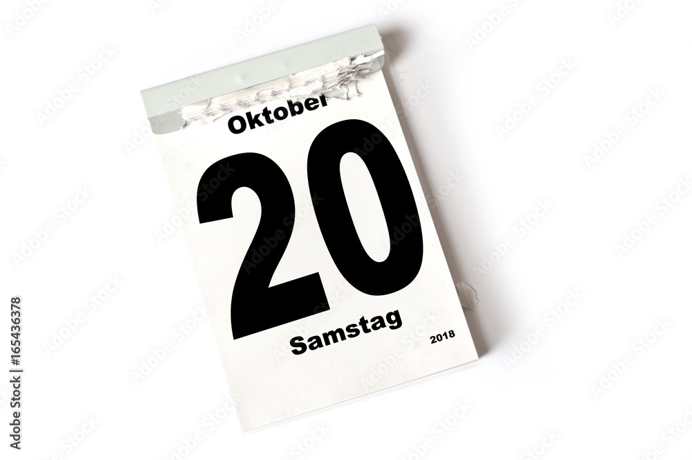 20. Oktober 2018 20. Oktober 2018