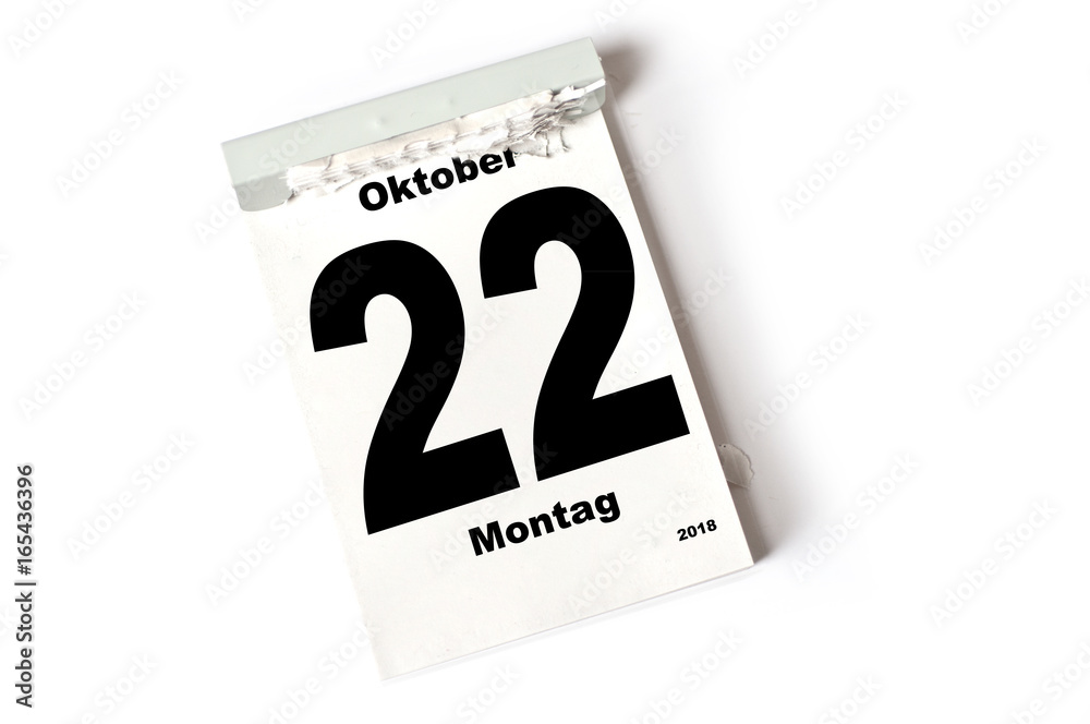 22. Oktober 2018 22. Oktober 2018