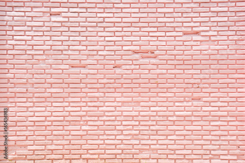 Brick wall pink background