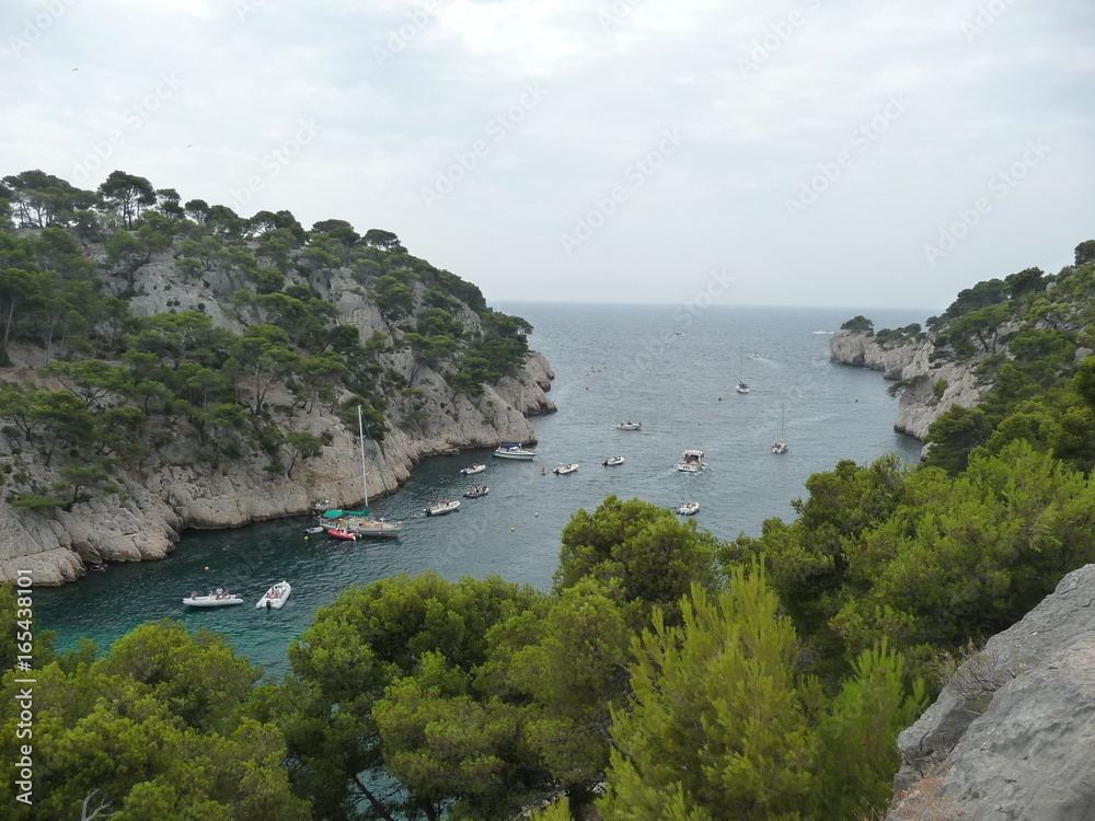 Naklejka premium Calanques
