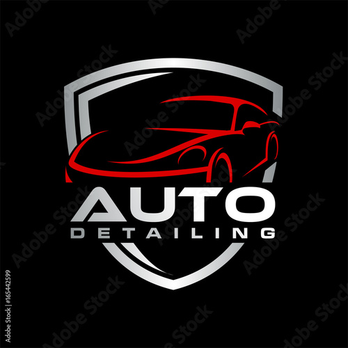 auto detailing car logo