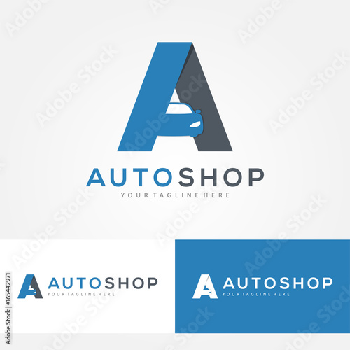 Auto Shop, car logo