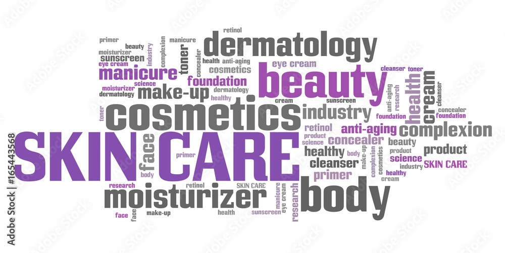 Obraz premium Skin care