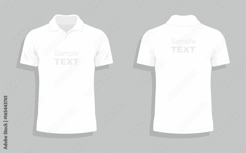 Naklejka premium White t-shirt