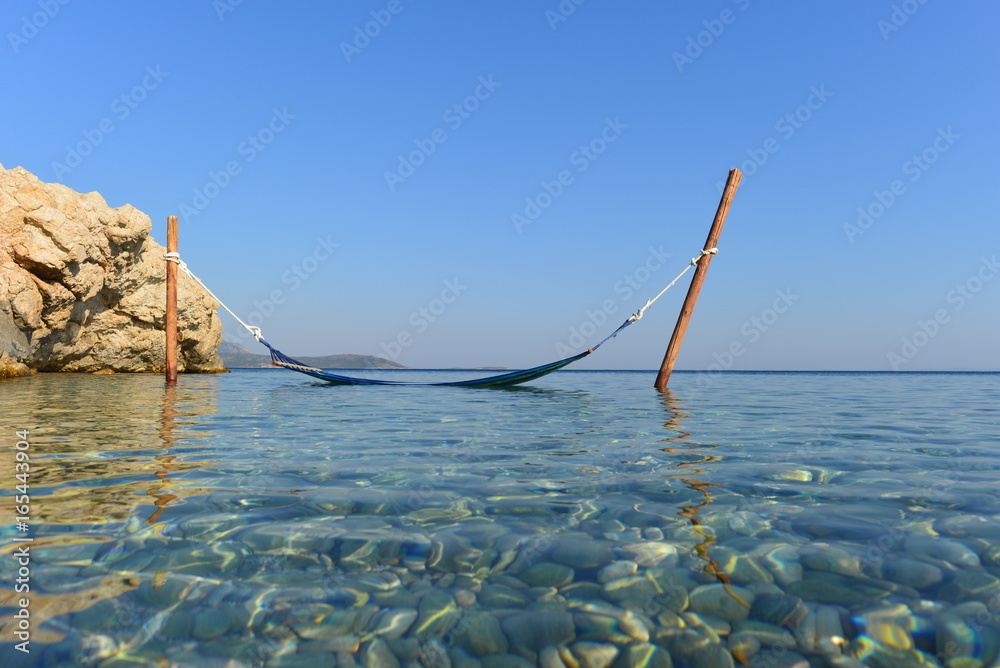 Hängematte im Meer
Insel Samos Ostägäis - Griechenland 