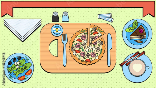 Italian pizza.