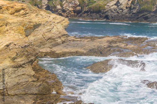 Beach and cliffs in Porto Covo