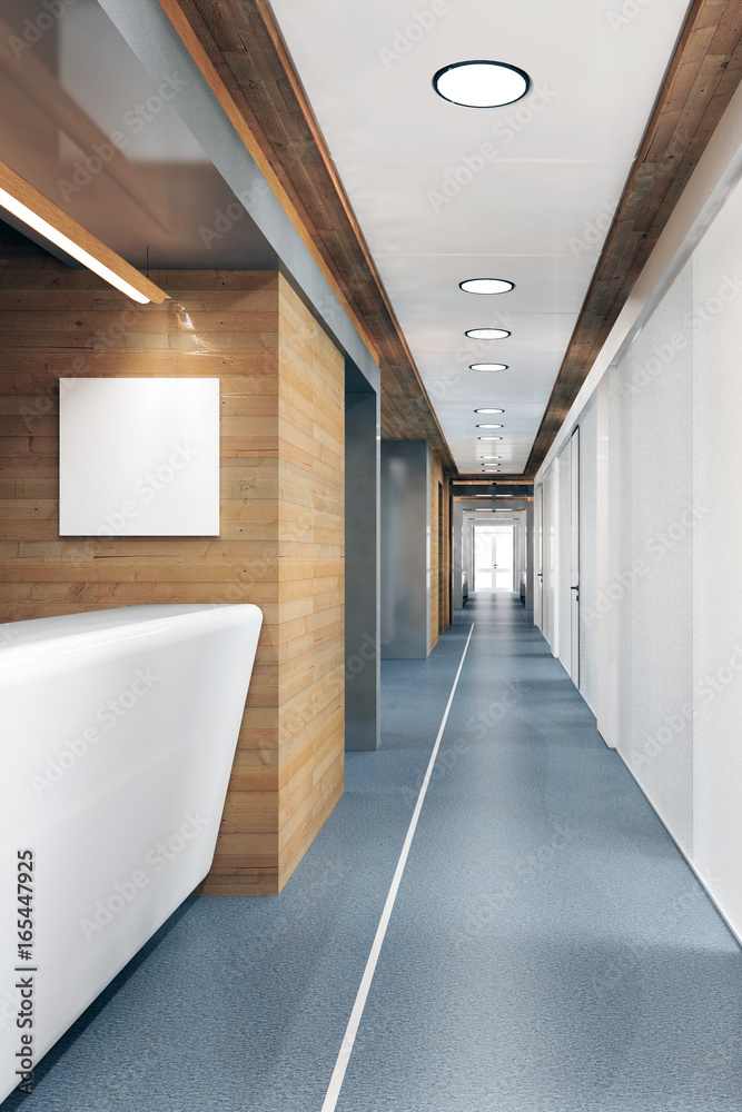 Fototapeta premium corridor of modern office building