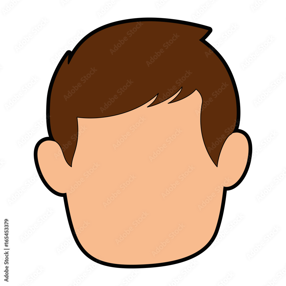 Man cartoon profile Man cartoon profile