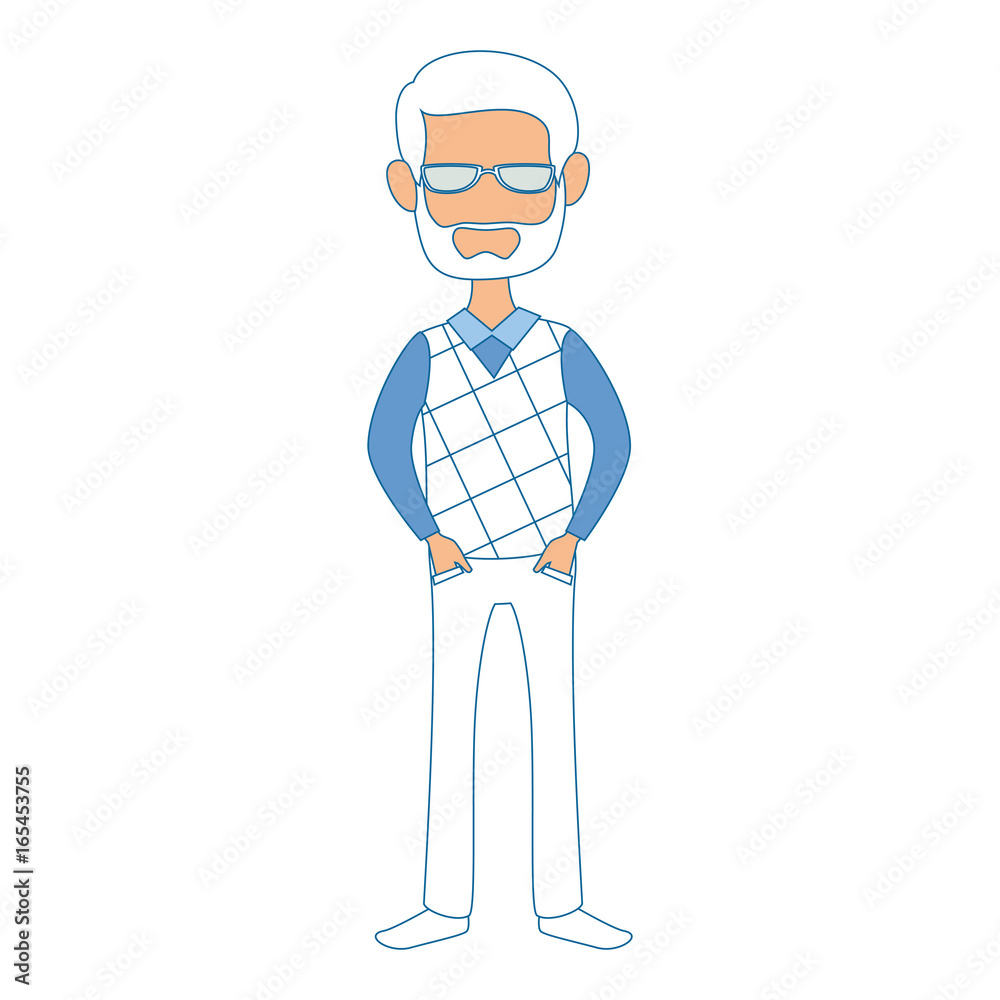 Man cartoon profile Man cartoon profile