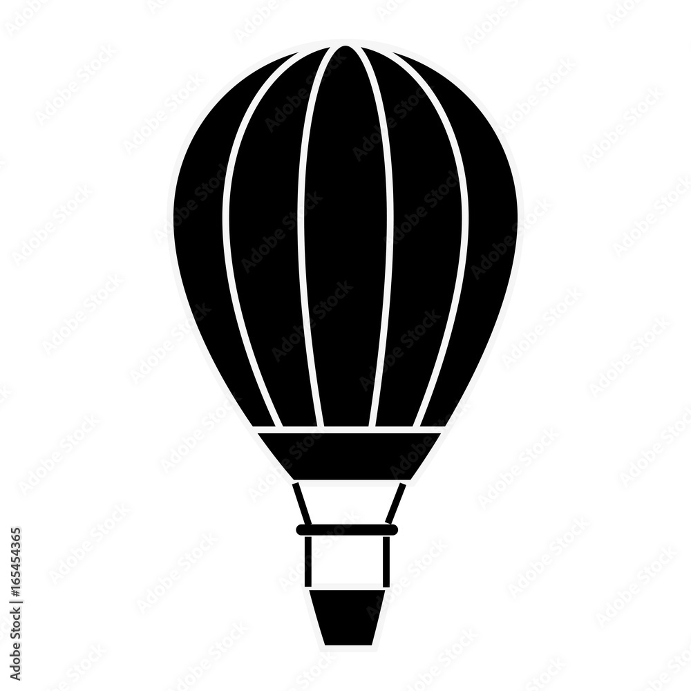 Naklejka premium air balloon icon