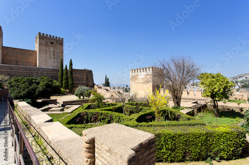 Alhambra of Granada, Andalusia, Spain